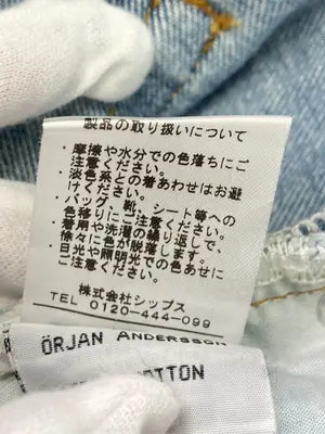 BY ORJAN ANDERSSON/デニムパンツ/パンツ/ブルー/W34 L32