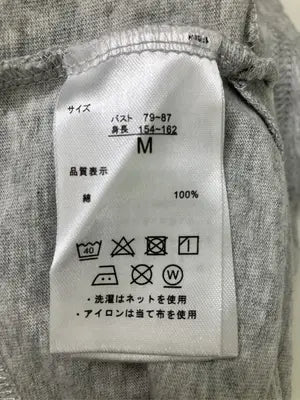 GENUINE MERCHANDISE/ジェニュインマーチャンダイズ/Tシャツ/カットソー/トップス/グレー/M