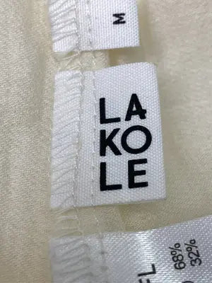 LAKOLE/ラコレ/チュニック/ワンピース/ドレス/アイボリー/M