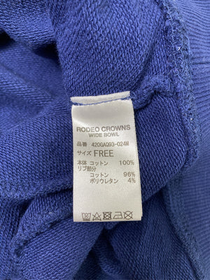 RODEO CROWNS/ロデオクラウンズ/パーカー/トップス/ブルー/FREE