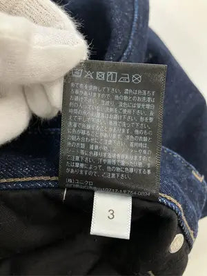 UNIQLO/ユニクロ/デニムパンツ/パンツ/ネイビー/22 (56cm)