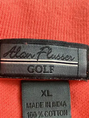 Alan Flusser/ポロシャツ/トップス/レッド/XL