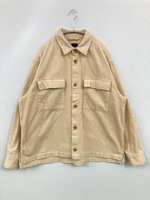 BACK NUMBER/バックナンバー/シャツ/ブラウス/トップス/ベージュ/LARGE