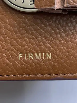 FIRMIN/ハンドバッグ/バッグ/ブラウン