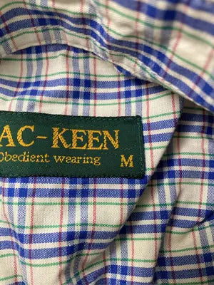 MAC-KEEN/シャツ/ブラウス/トップス/ブルー/M