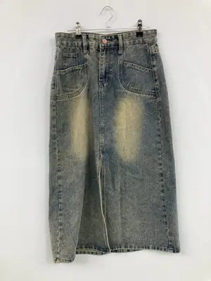 Fashion jeans/ファッションジーンズ/デニムスカート/スカート/ブルー/M