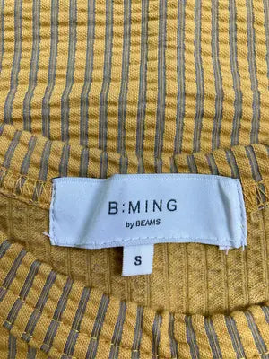 B:MING/ビーミング/Tシャツ/カットソー/トップス/イエロー/S