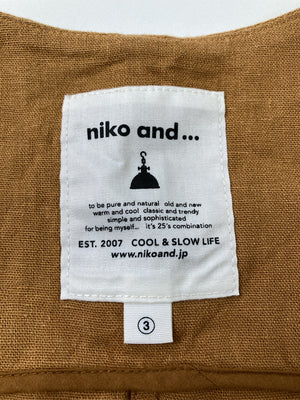 niko and .../ニコアンド/ベスト/トップス/ブラウン/3