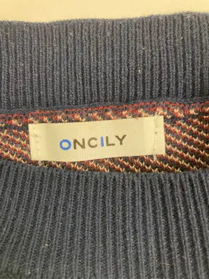 ONCILY/オンシェリー/ニット/セーター/トップス/ネイビー/L