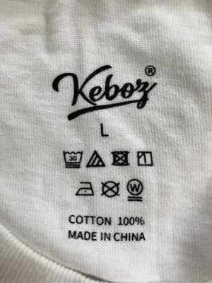 Keboy/Tシャツ/カットソー/トップス/ホワイト/L