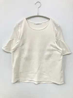 KBF/ケービーエフ/Tシャツ/カットソー/トップス/ホワイト/ONE