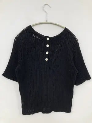 MOUSSY/マウジー/Tシャツ/カットソー/トップス/ブラック/F