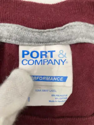 PORT&COMPANY/ポートアンドカンパニー/Tシャツ/カットソー/トップス/レッド/M