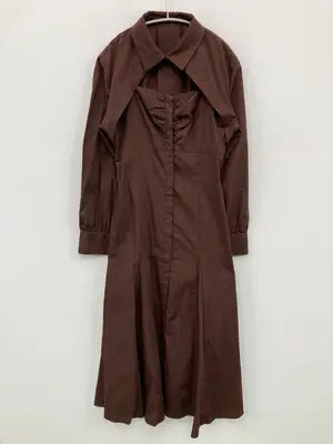 MERCURYDUO/マーキュリーデュオ/ワンピース/ワンピース/ドレス/ブラウン/S