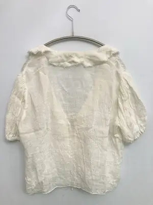 ZARA/ザラ/カーディガン/ボレロ/トップス/ホワイト/EUR L/USA L/MEX 30