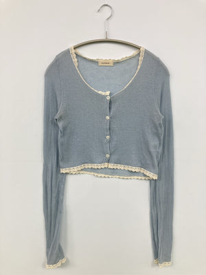 LIVE FOREVER/カーディガン/ボレロ/トップス/グレー