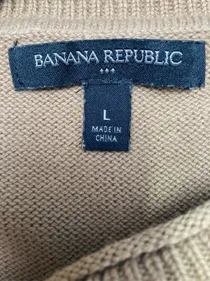BANANA REPUBLIC/バナナリパブリック/ニット/セーター/トップス/ブラウン/L