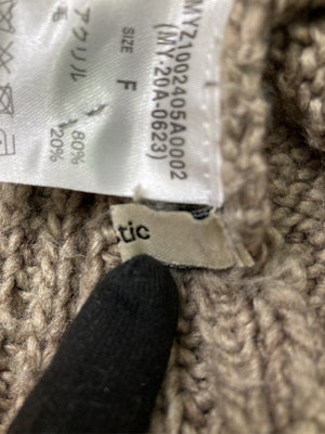 mystic/ミスティック/ニット/セーター/トップス/ブラウン/F