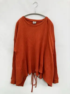 Tシャツ/カットソー/トップス/オレンジ
