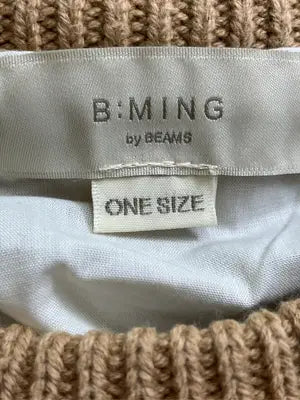BEAMS/ビームス/ニット/セーター/トップス/ブラウン/ONE SIZE
