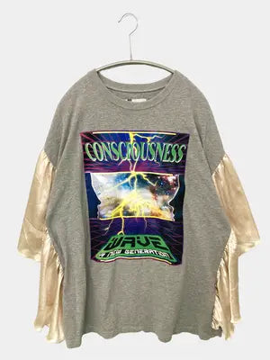 ROSE BUD/ローズバッド/Tシャツ/カットソー/トップス/グレー/F