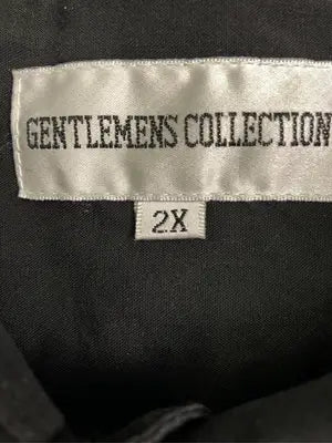 GENTLEMENS COLLECTION/シャツ/ブラウス/トップス/ブラック/2X