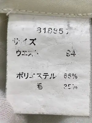スラックス/パンツ/グレー/ウエスト94