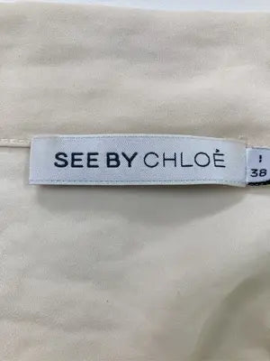 SEE BY CHLOE/ワンピース/ワンピース/ドレス/アイボリー/38