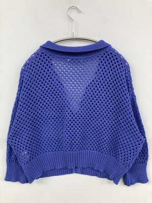 PAGEBOY/ペイジボーイ/カーディガン/ボレロ/トップス/ブルー/F