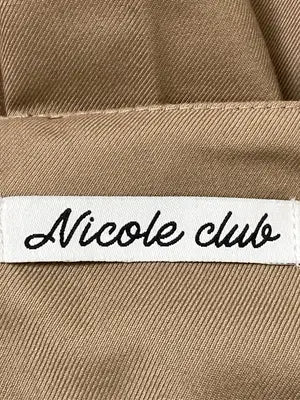 NICOLE CLUB/ニコルクラブ/ショート/ミニスカート/スカート/ベージュ/38
