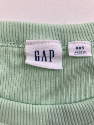 GAP/ギャップ/Tシャツ/カットソー/トップス/ライトグリーン/XXS