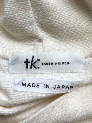 TAKEO KIKUCHI/タケオキクチ/Tシャツ/カットソー/トップス/アイボリー/L