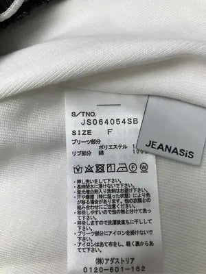 JEANASIS/ジーナシス/Tシャツ/カットソー/トップス/ブラック/F