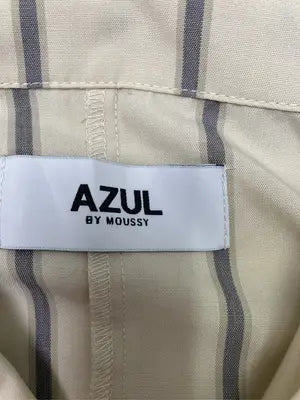 AZUL by MOUSSY/アズールバイマウジー/シャツワンピース/ワンピース/ドレス/ベージュ/S