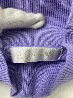 AG BY AQUAGIRL/エージーバイアクアガール/ニット/セーター/トップス/パープル/38/M