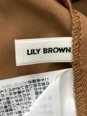 Lily brown/リリーブラウン/ワンピース/ワンピース/ドレス/ブラウン/1