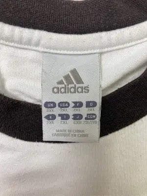 adidas/アディダス/Tシャツ/カットソー/トップス/ホワイト/2XL