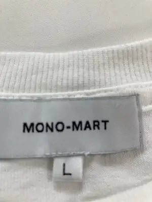 MONO-MART/モノマート/Tシャツ/カットソー/トップス/ホワイト/L