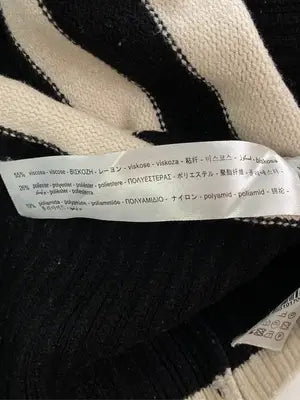 ZARA/ザラ/ニット/セーター/トップス/ブラック/USA M