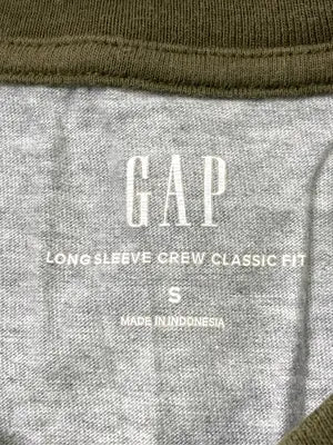 GAP/ギャップ/Tシャツ/カットソー/トップス/グレー/S