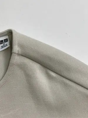 UNIQLO/ユニクロ/Tシャツ/カットソー/トップス/ベージュ/M