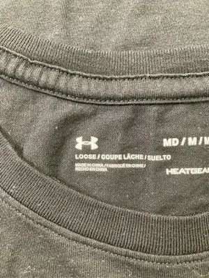 UNDER ARMOUR/アンダーアーマー/Tシャツ/カットソー/トップス/ブラック/M