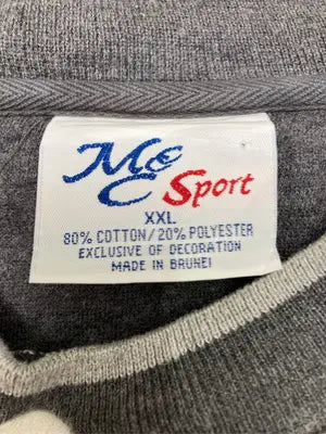 MEC Sport/スウェット/トップス/グレー/XXL