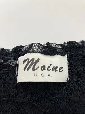 Moine/Tシャツ/カットソー/トップス/ブラック