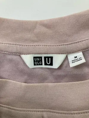 UNIQLO/ユニクロ/Tシャツ/カットソー/トップス/ピンク/M