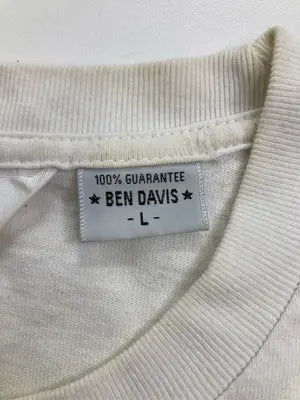 BEN DAVIS/ベンデイビス/Tシャツ/カットソー/トップス/ホワイト/L