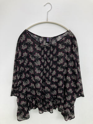 ANNA SUI/アナスイ/シャツ/ブラウス/トップス/ブラック/M