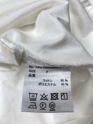 Chico/チコ/Tシャツ/カットソー/トップス/ホワイト/F