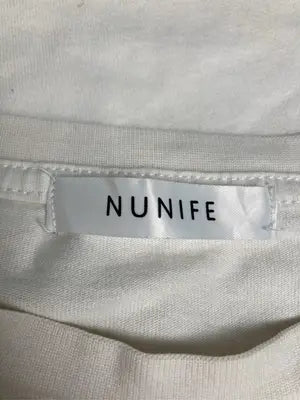 NUNIFE/Tシャツ/カットソー/トップス/アイボリー/M