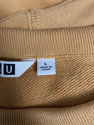 UNIQLO U/ユニクロユー/スウェット/トップス/オレンジ/L